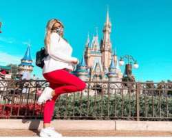 Katrina visited Disneyland on the New Year eve of 2020-21.